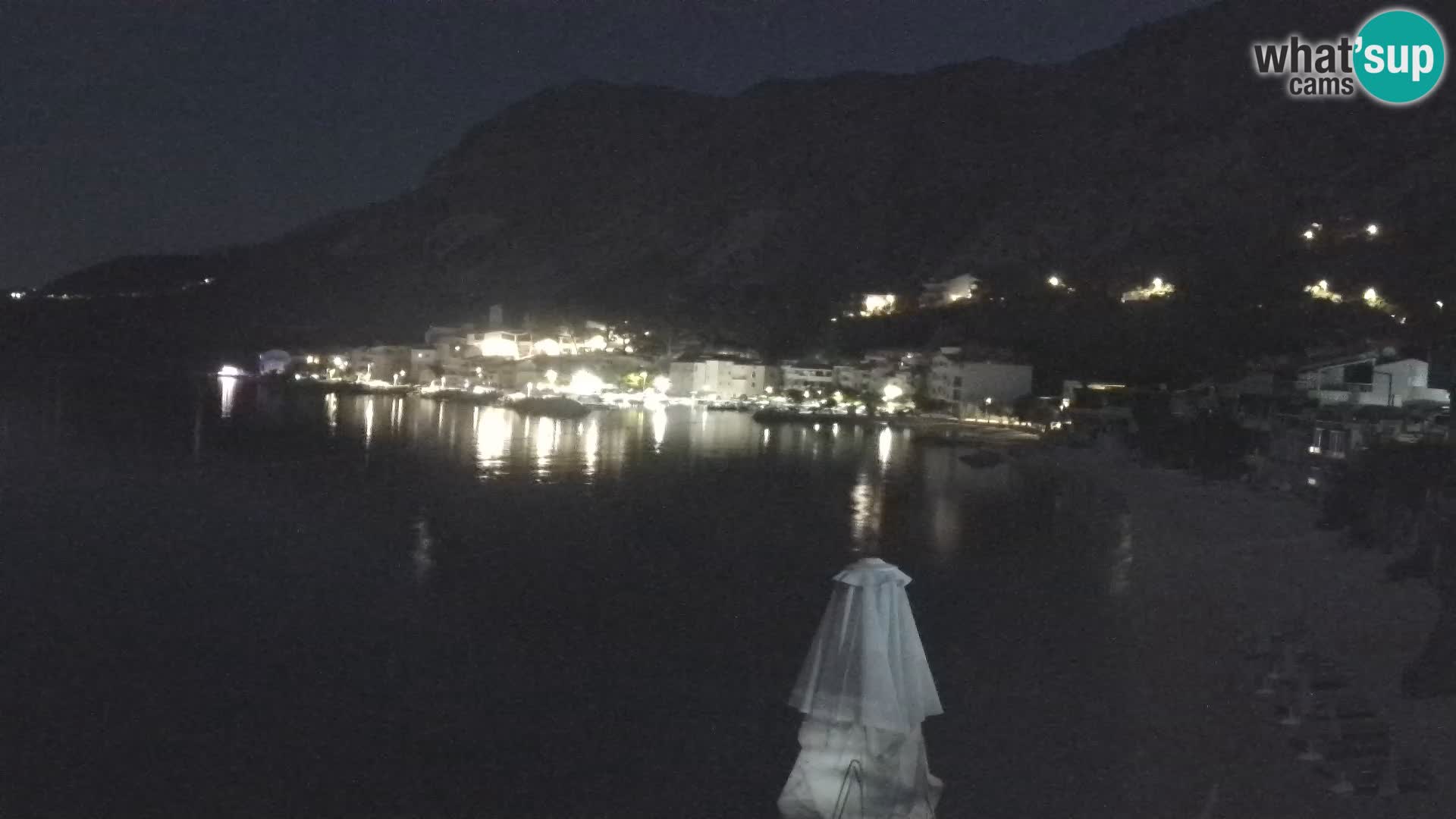 Webcam Drašnice (Podgora)  – Beach – Ober apartments