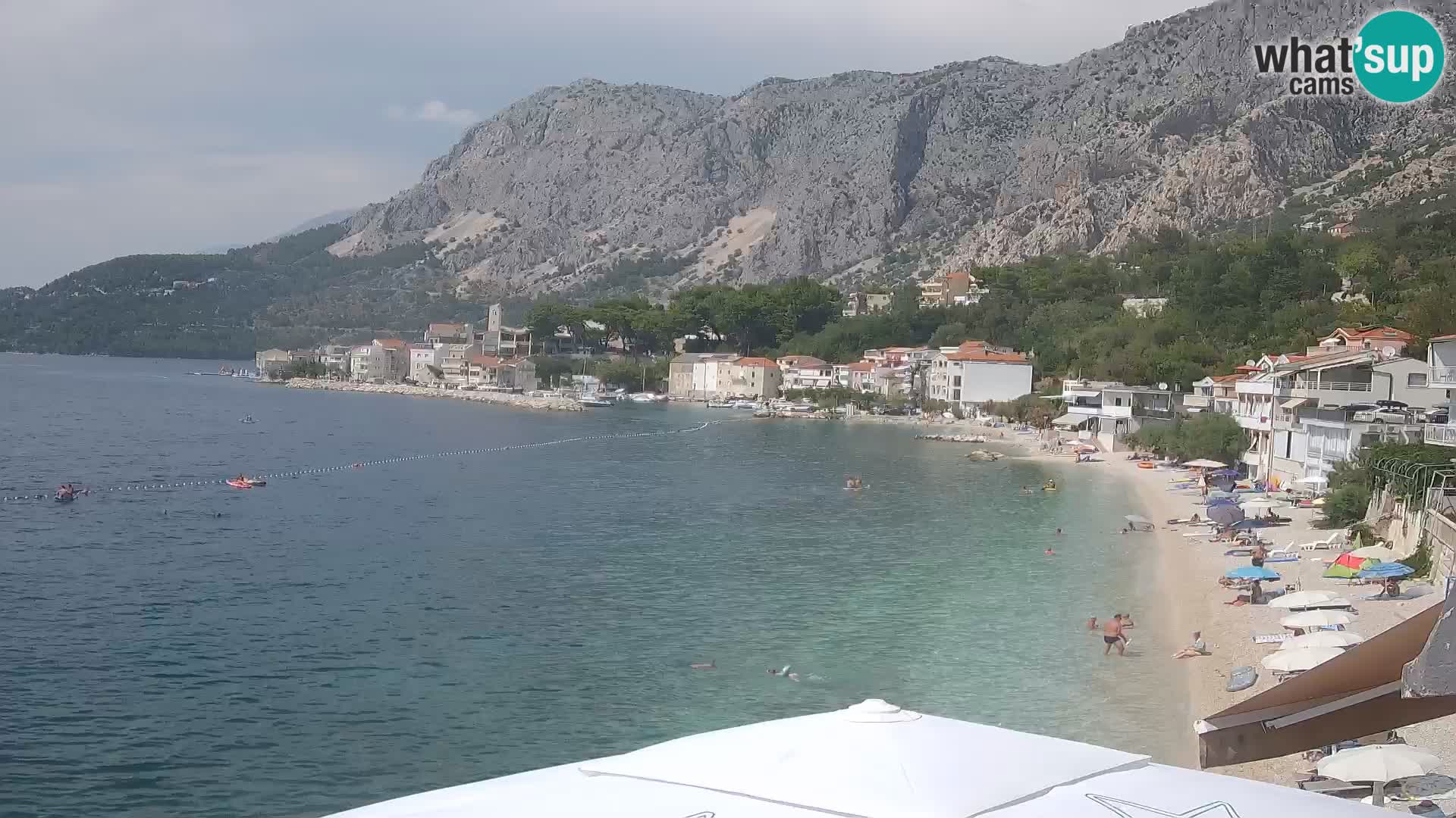 Webcam Drašnice (Podgora)  – Playa