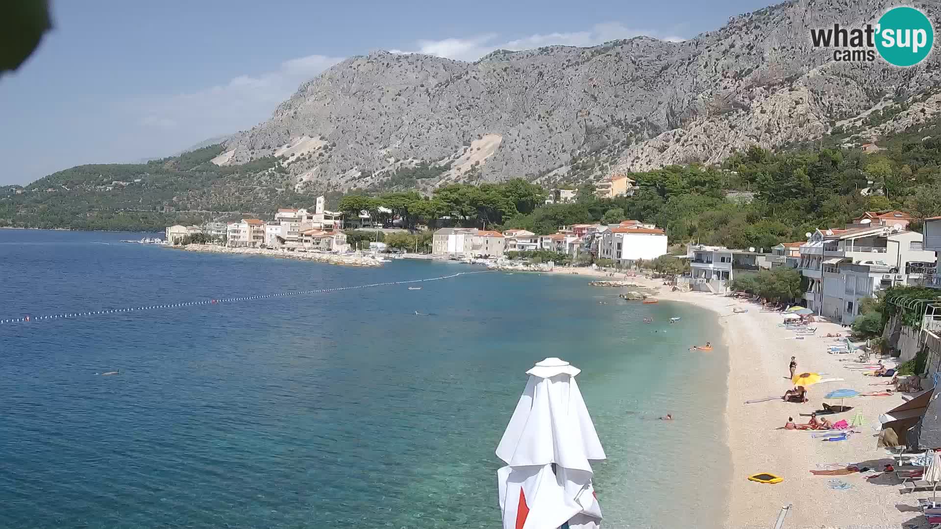 Kamera v živo Drašnice (Podgora) – Plaža