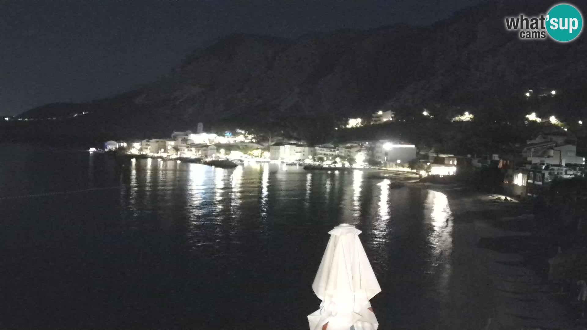 Kamera v živo Drašnice (Podgora) – Plaža