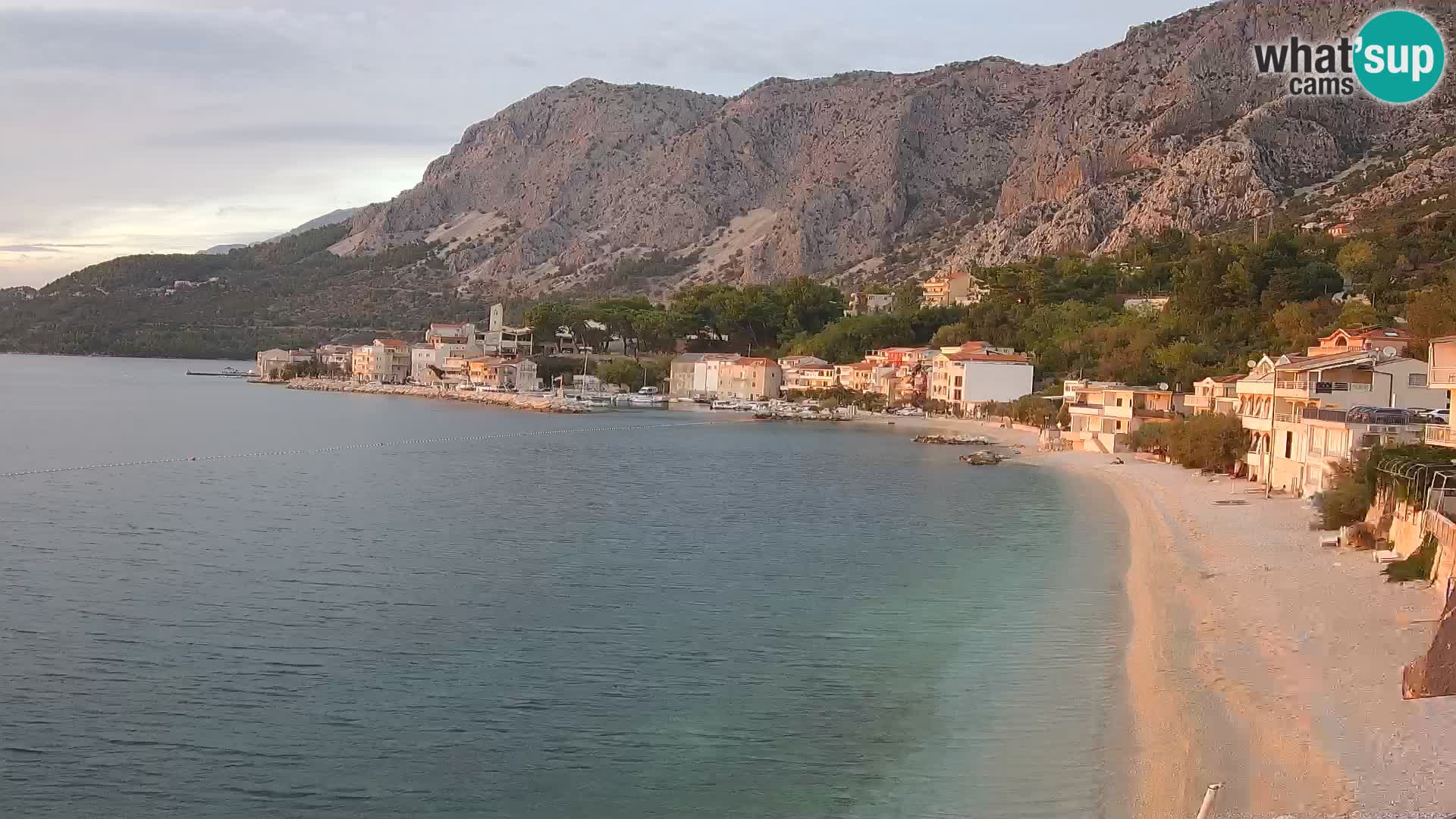 Webcam Drašnice (Podgora)  – Beach – Ober apartments