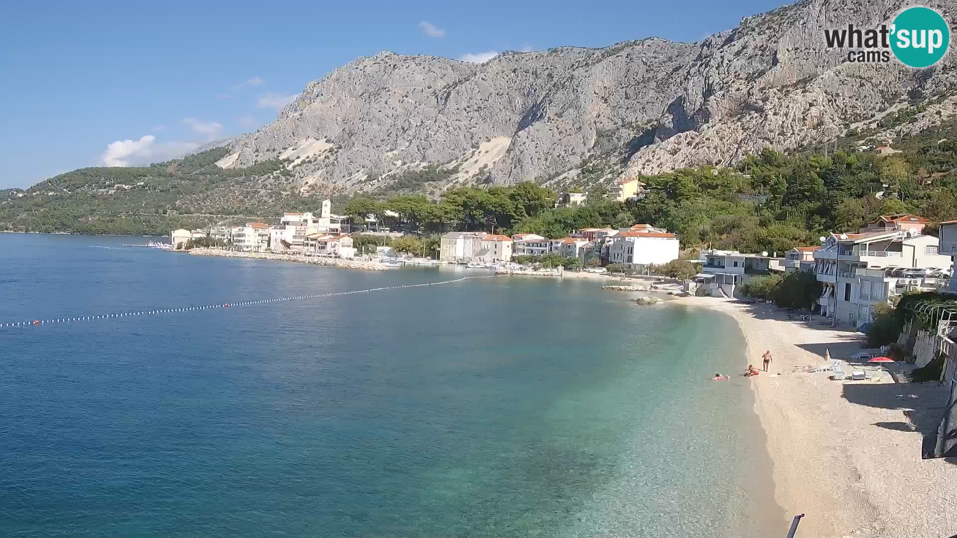 Webcam Drašnice (Podgora)  – Beach – Ober apartments