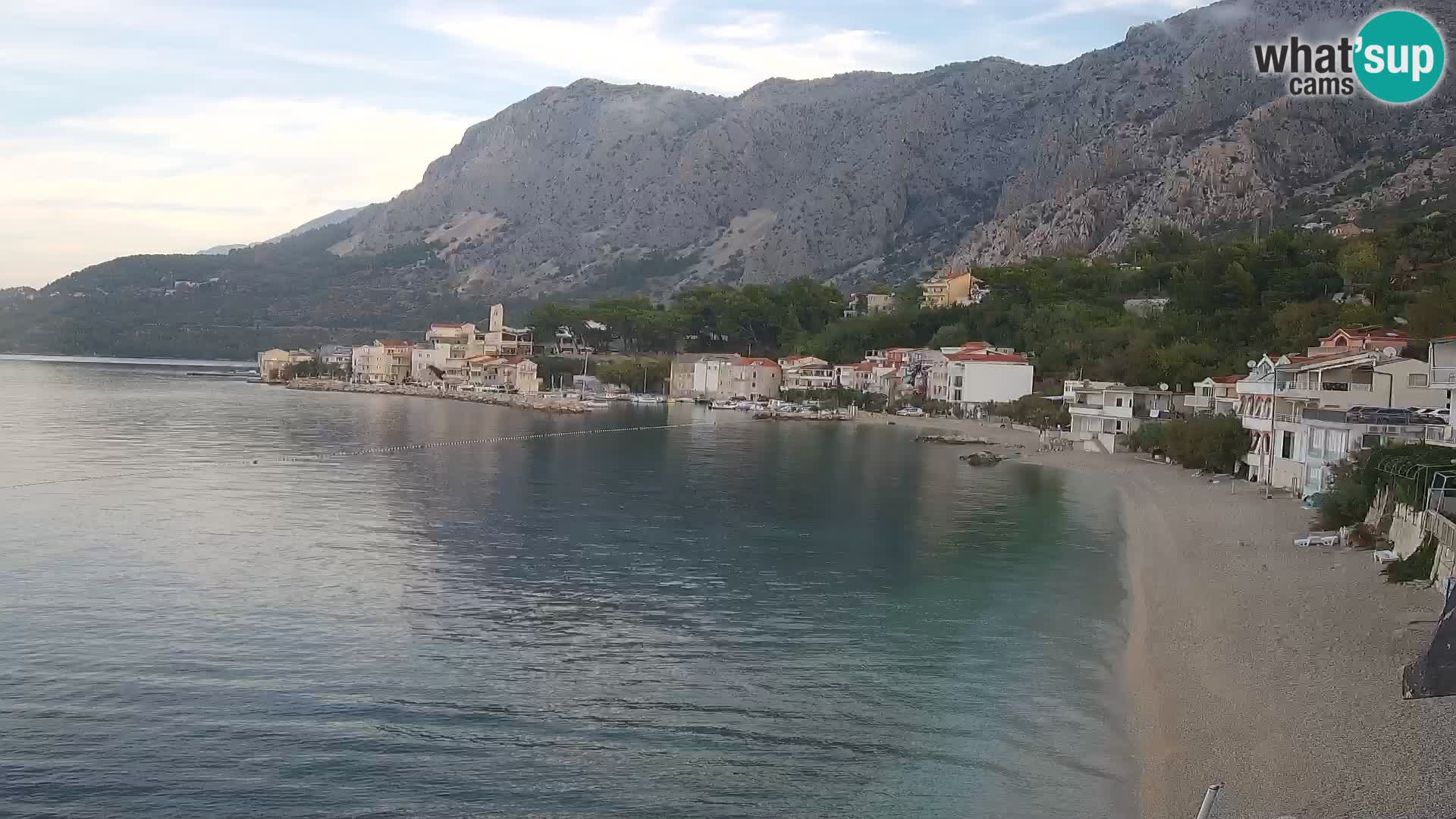 Webcam Drašnice (Podgora)  – Strand