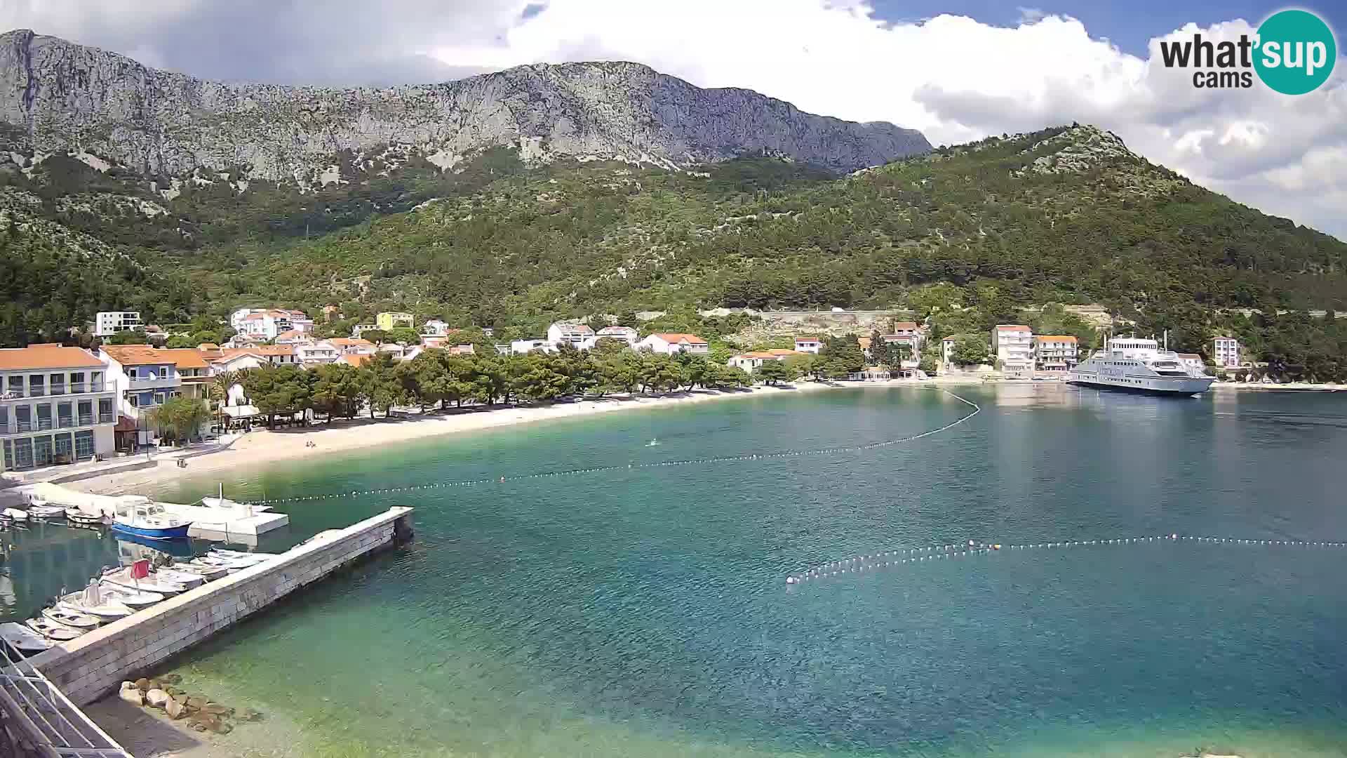 Spletna kamera v živo Drvenik – Makarska – Dalmacija – Hrvaška
