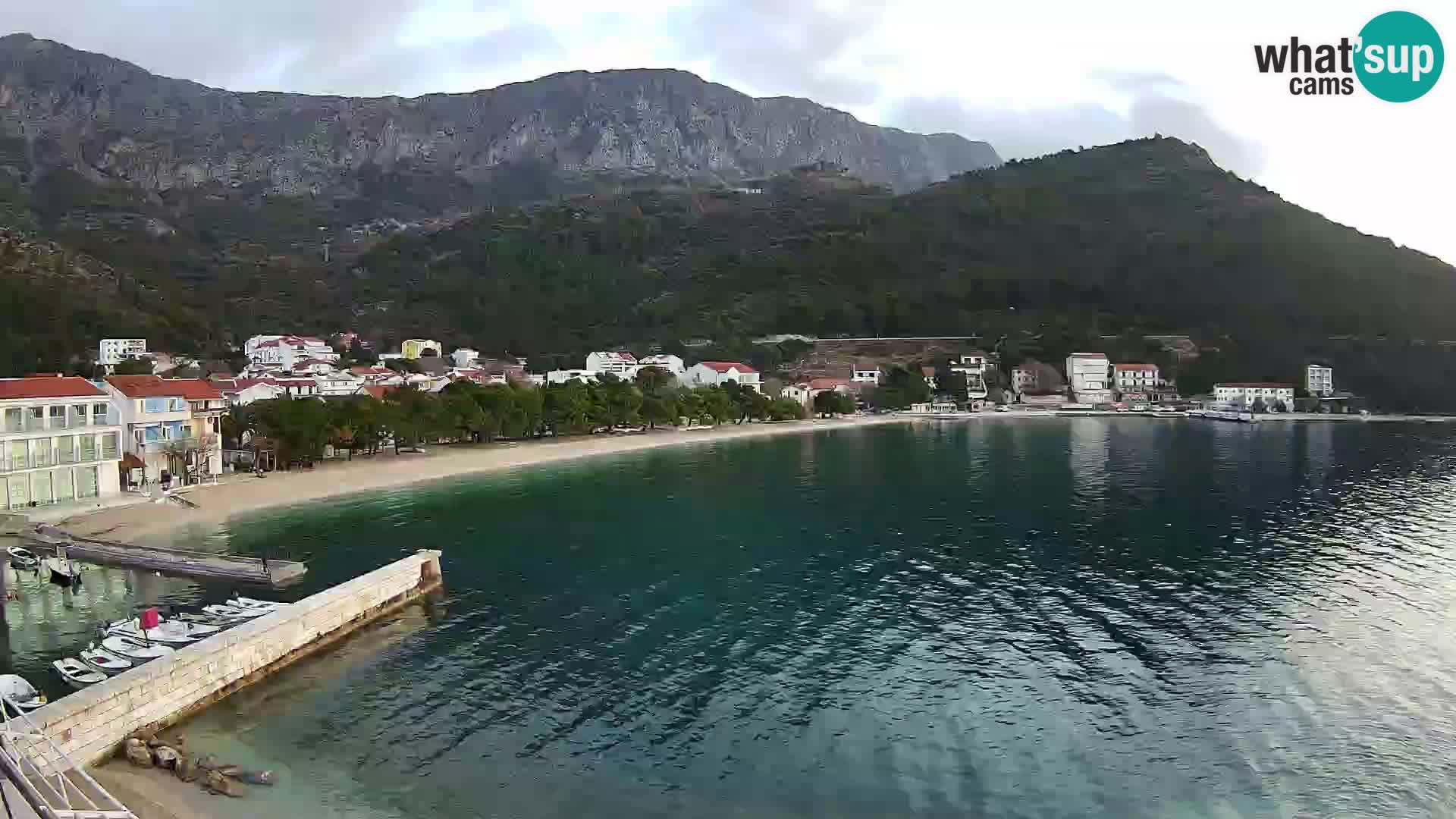 Webcam Spalato - Spiaggia Kašjuni - Spiagge Spalato - live cam Dalmazia