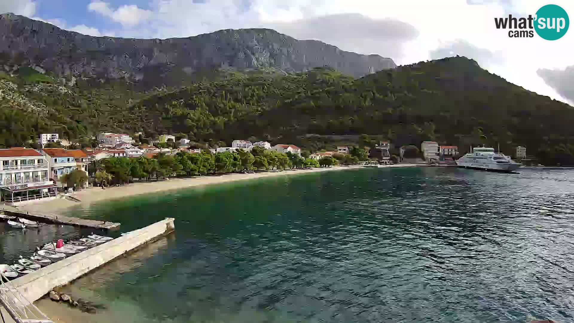 Spletna kamera v živo Drvenik – Makarska – Dalmacija – Hrvaška