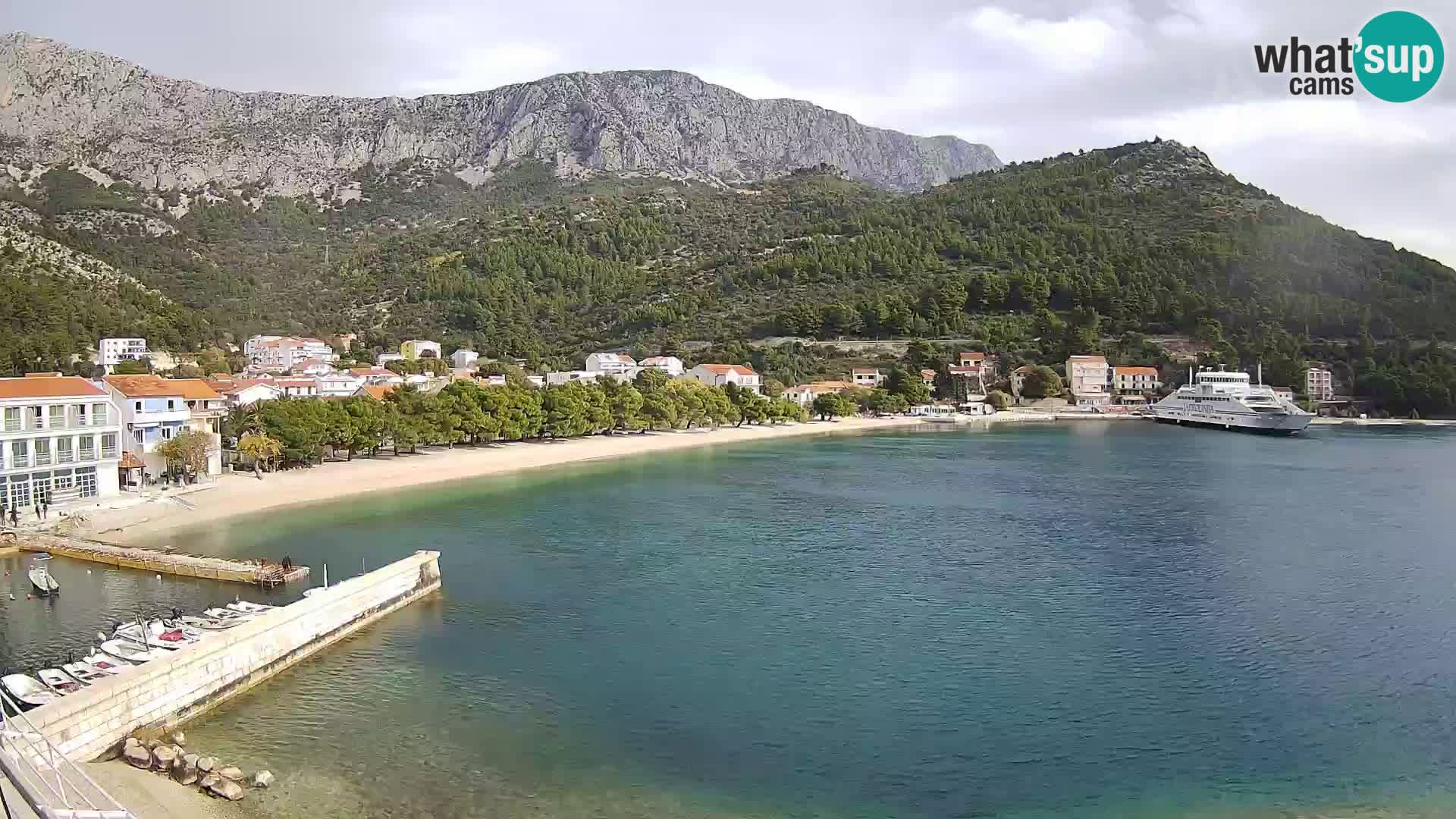 Spletna kamera v živo Drvenik – Makarska – Dalmacija – Hrvaška