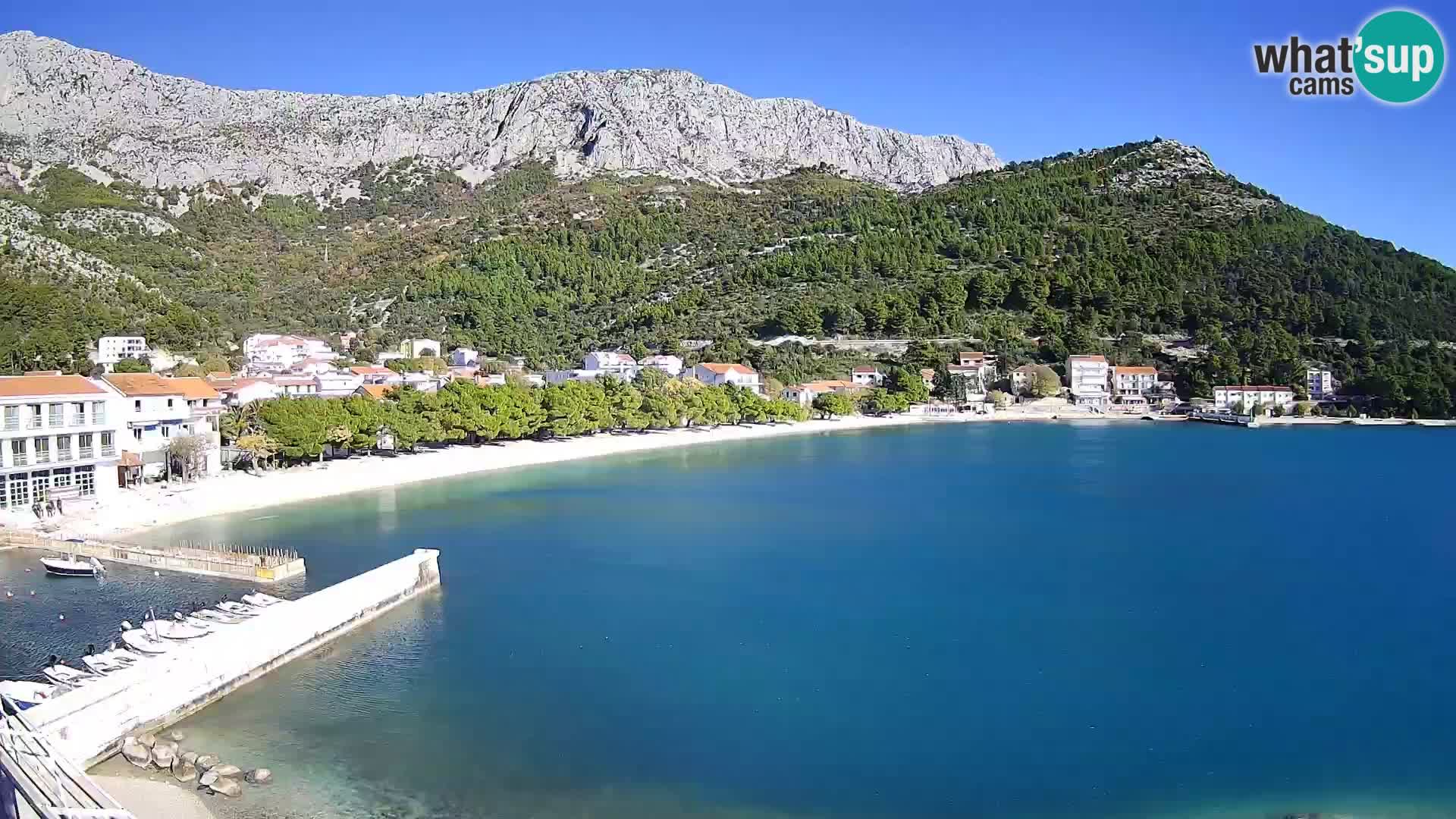 Spletna kamera v živo Drvenik – Makarska – Dalmacija – Hrvaška