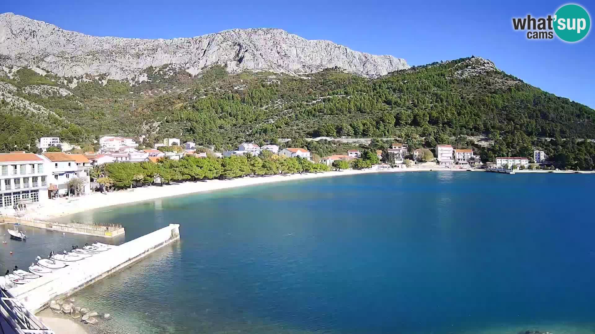 Spletna kamera v živo Drvenik – Makarska – Dalmacija – Hrvaška