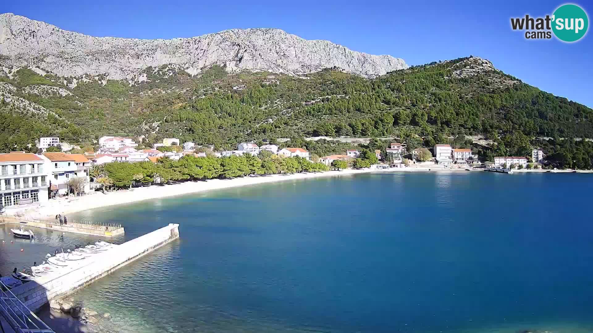 Spletna kamera v živo Drvenik – Makarska – Dalmacija – Hrvaška