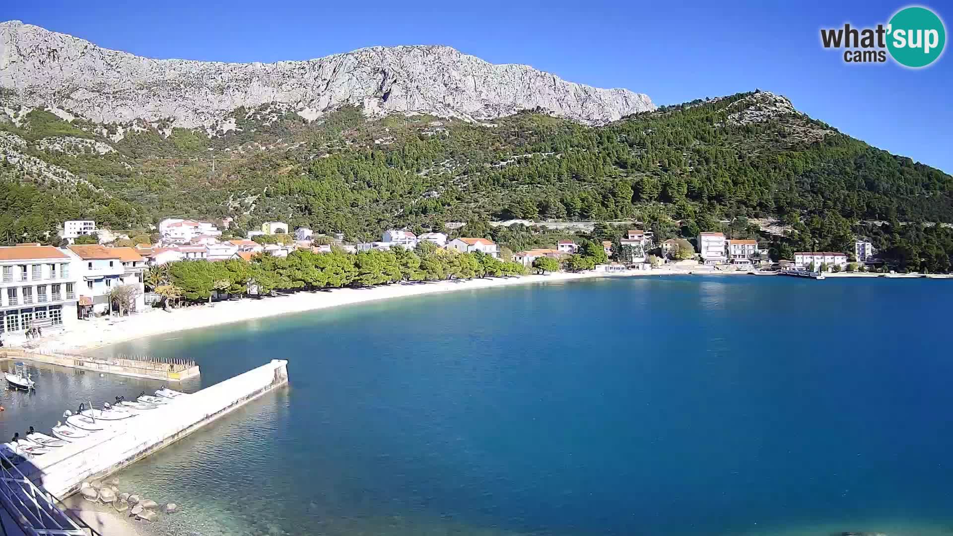 Spletna kamera v živo Drvenik – Makarska – Dalmacija – Hrvaška