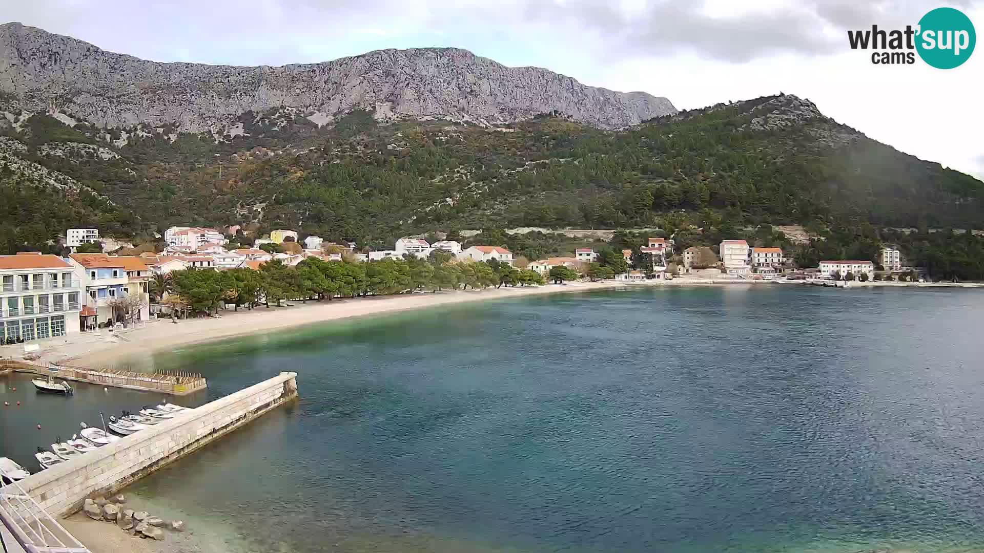 Spletna kamera v živo Drvenik – Makarska – Dalmacija – Hrvaška