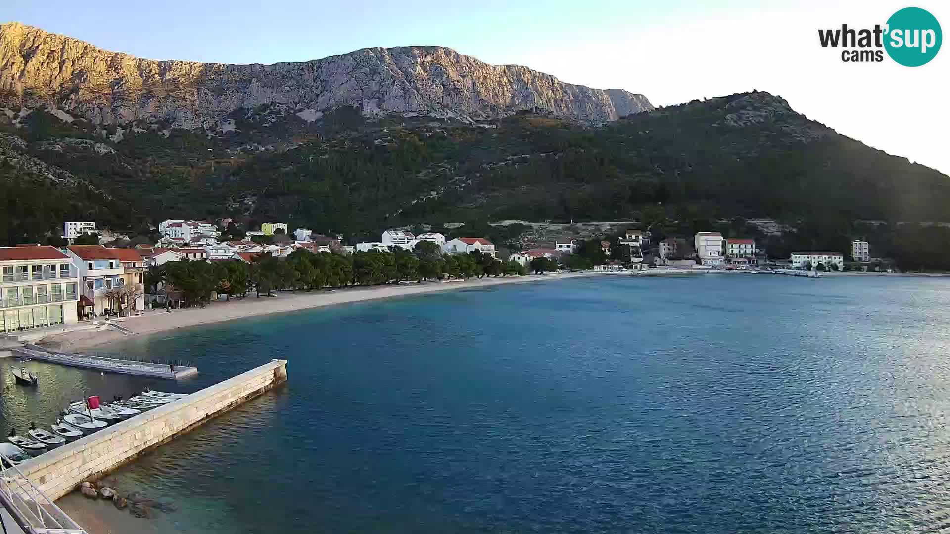 Spletna kamera v živo Drvenik – Makarska – Dalmacija – Hrvaška