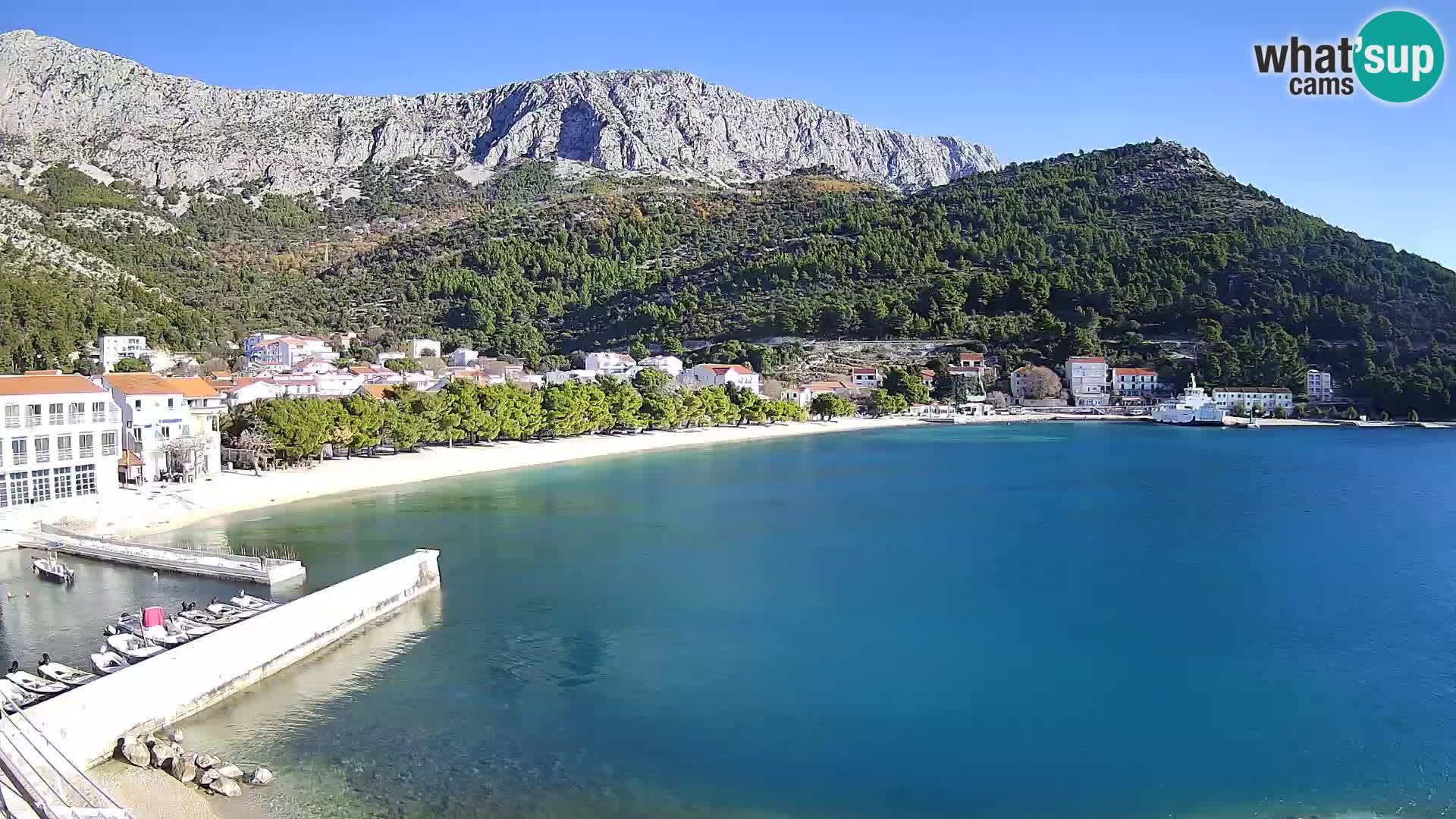 Live webcam Drvenik – Makarska – Dalmazia – Croazia