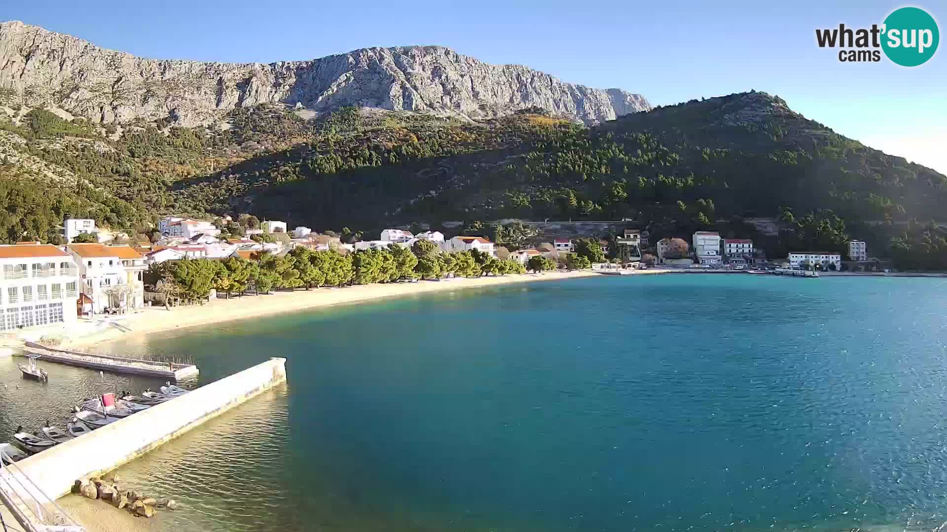 Spletna kamera v živo Drvenik – Makarska – Dalmacija – Hrvaška