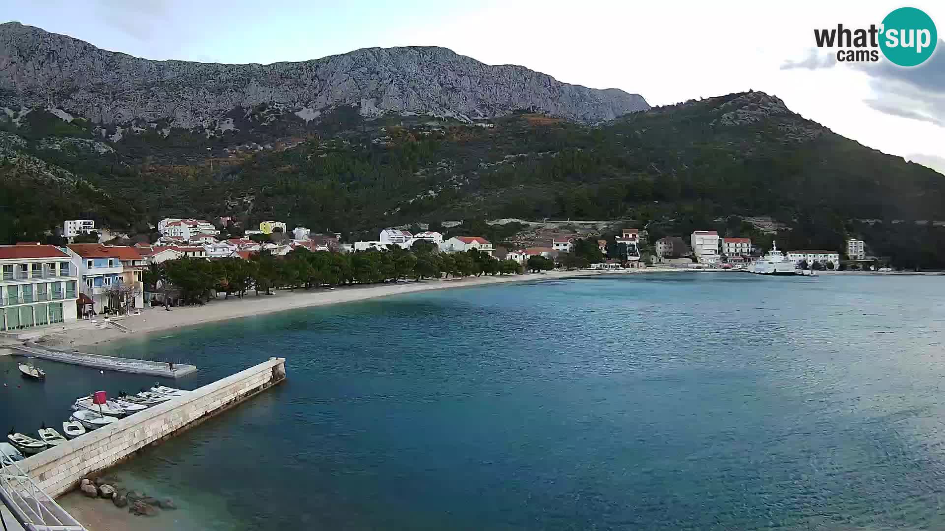 Spletna kamera v živo Drvenik – Makarska – Dalmacija – Hrvaška