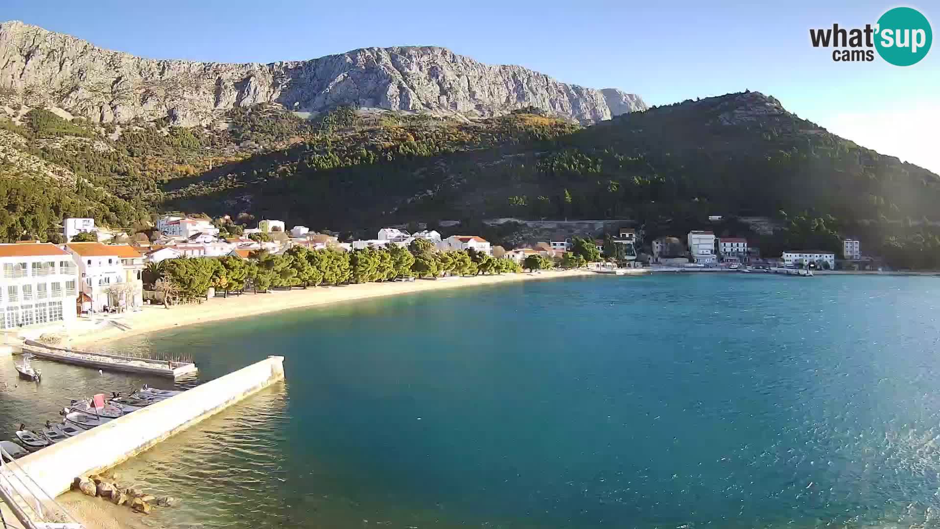 Spletna kamera v živo Drvenik – Makarska – Dalmacija – Hrvaška