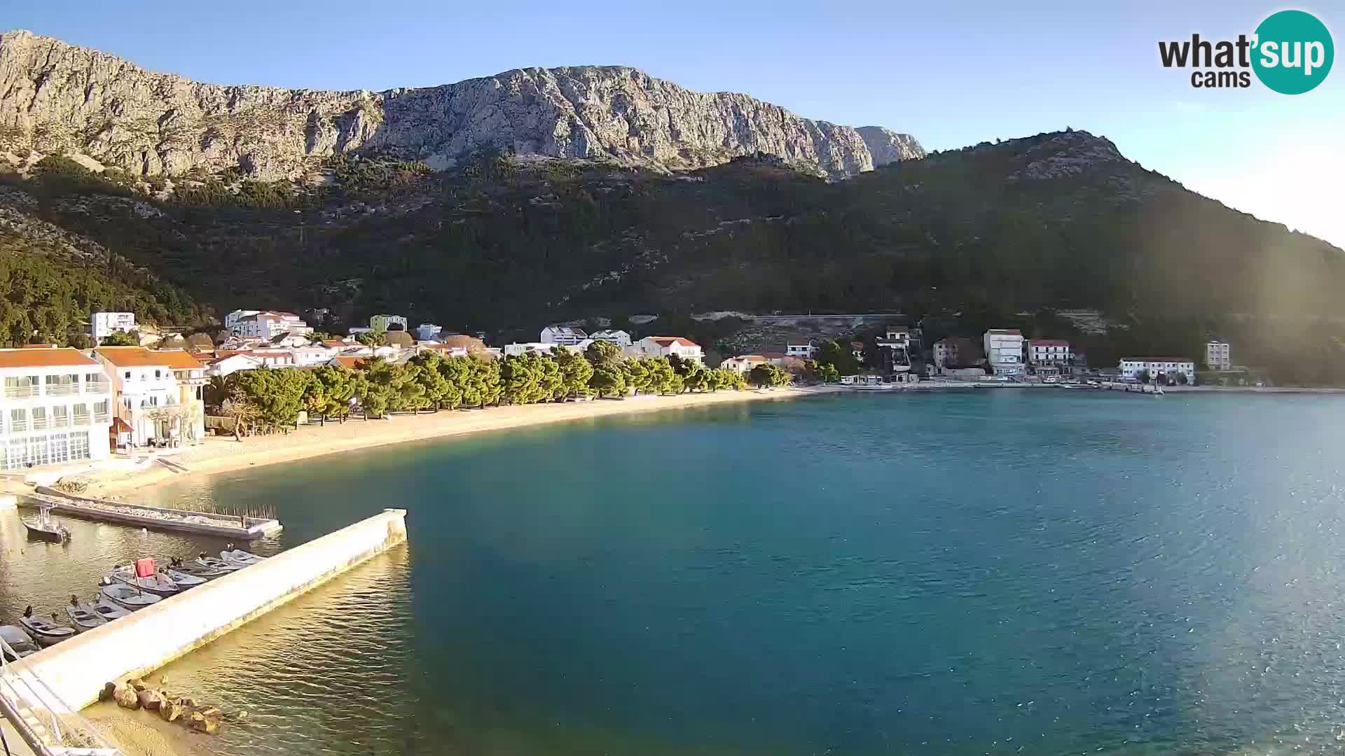 Spletna kamera v živo Drvenik – Makarska – Dalmacija – Hrvaška