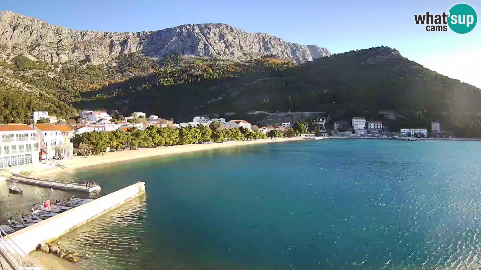 Spletna kamera v živo Drvenik – Makarska – Dalmacija – Hrvaška