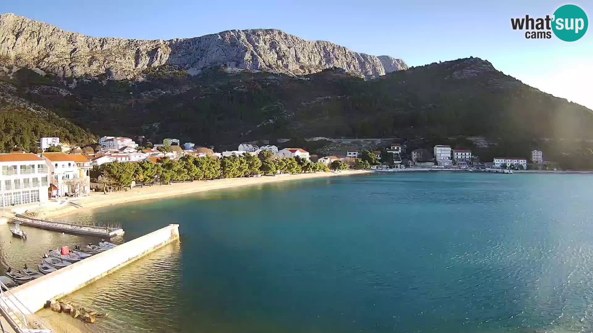 Spletna kamera v živo Drvenik – Makarska – Dalmacija – Hrvaška