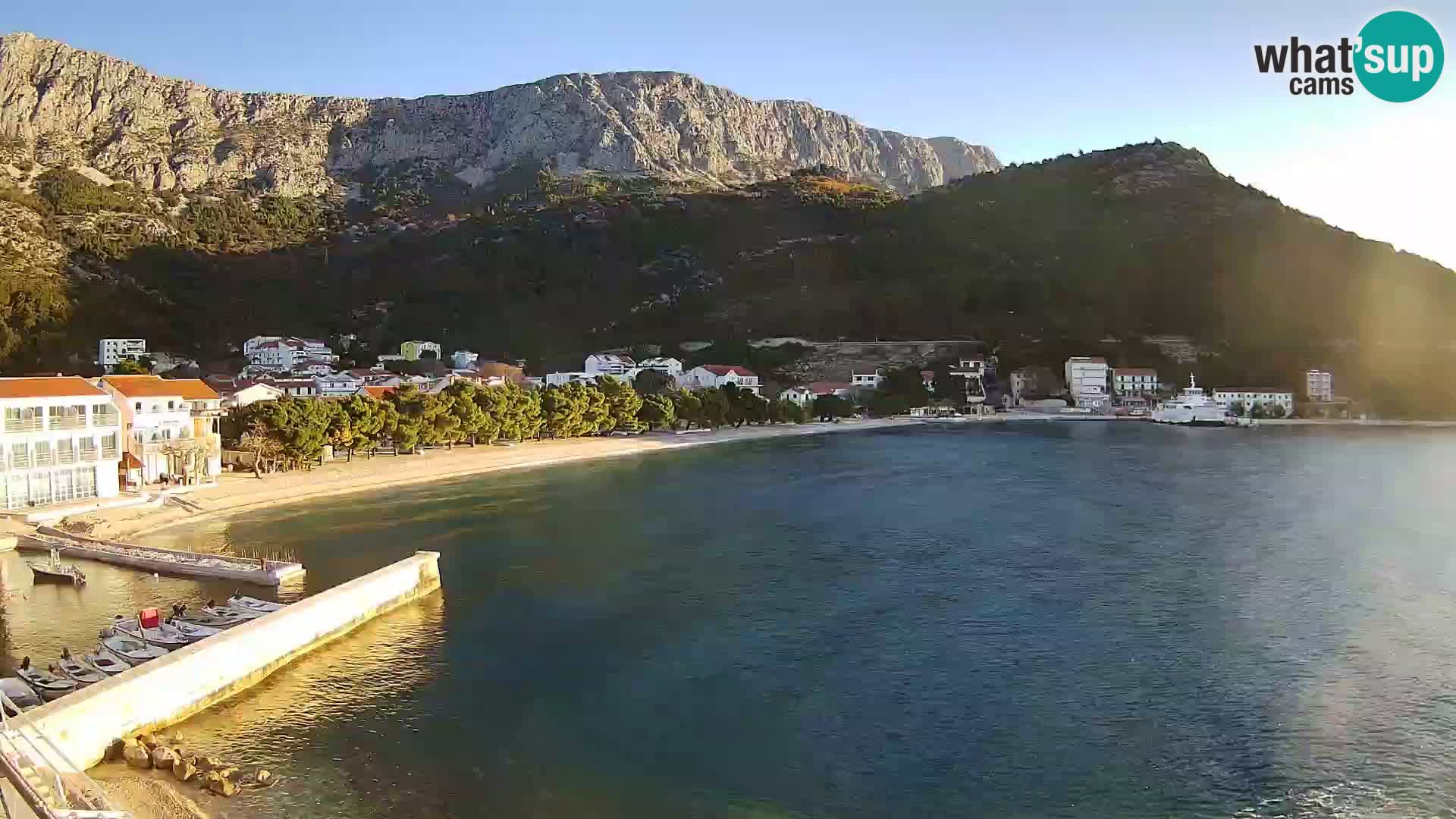 Spletna kamera v živo Drvenik – Makarska – Dalmacija – Hrvaška