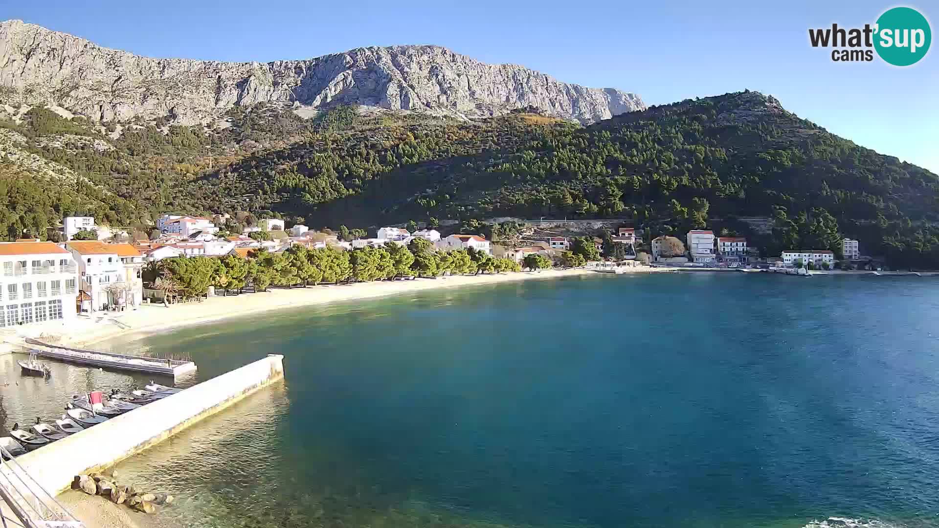 Spletna kamera v živo Drvenik – Makarska – Dalmacija – Hrvaška