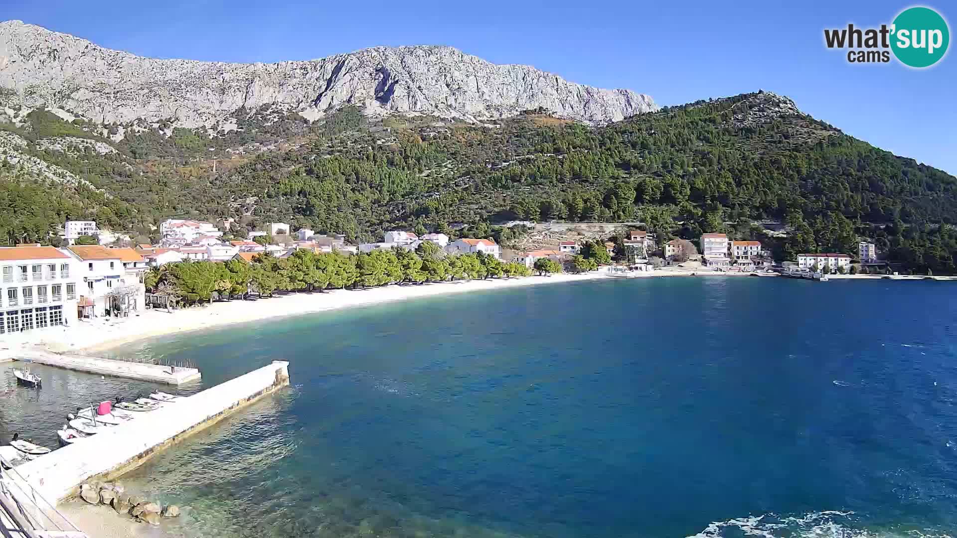 Spletna kamera v živo Drvenik – Makarska – Dalmacija – Hrvaška