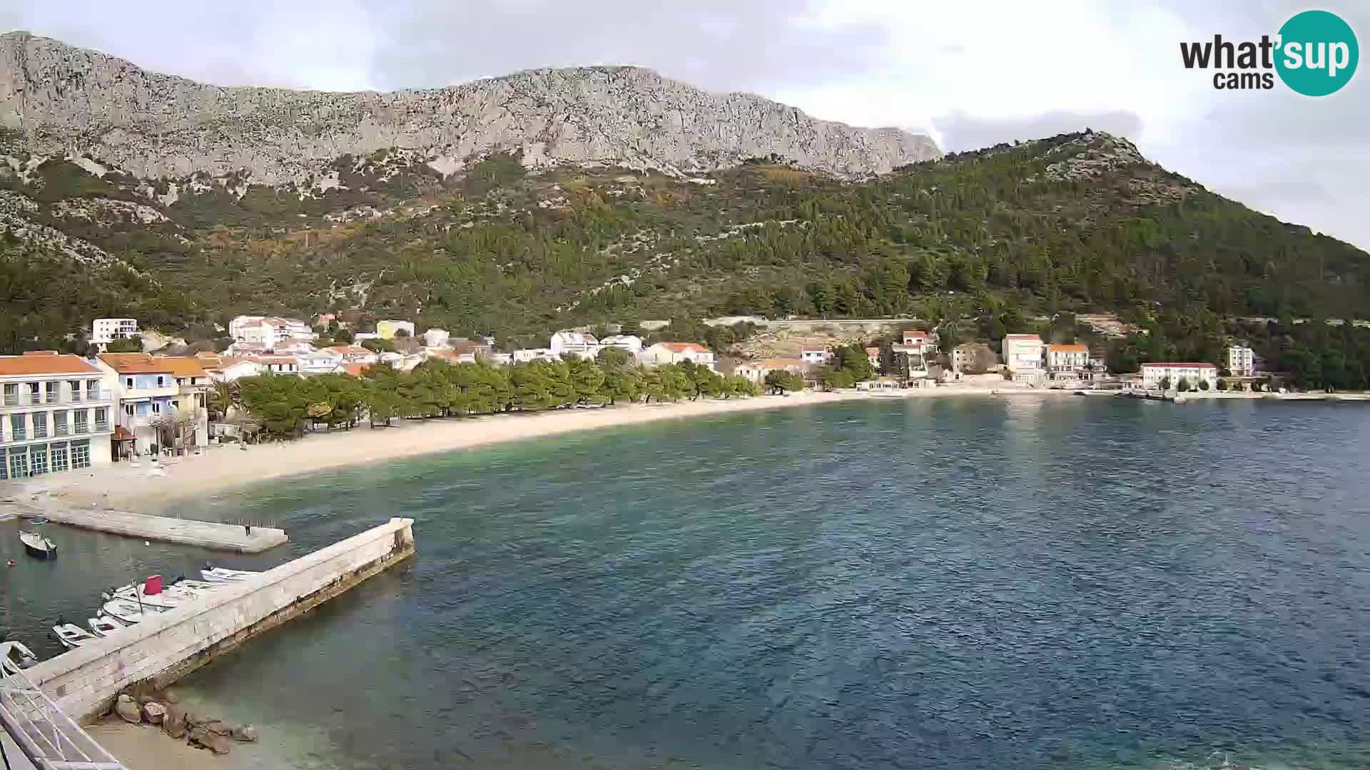 Spletna kamera v živo Drvenik – Makarska – Dalmacija – Hrvaška