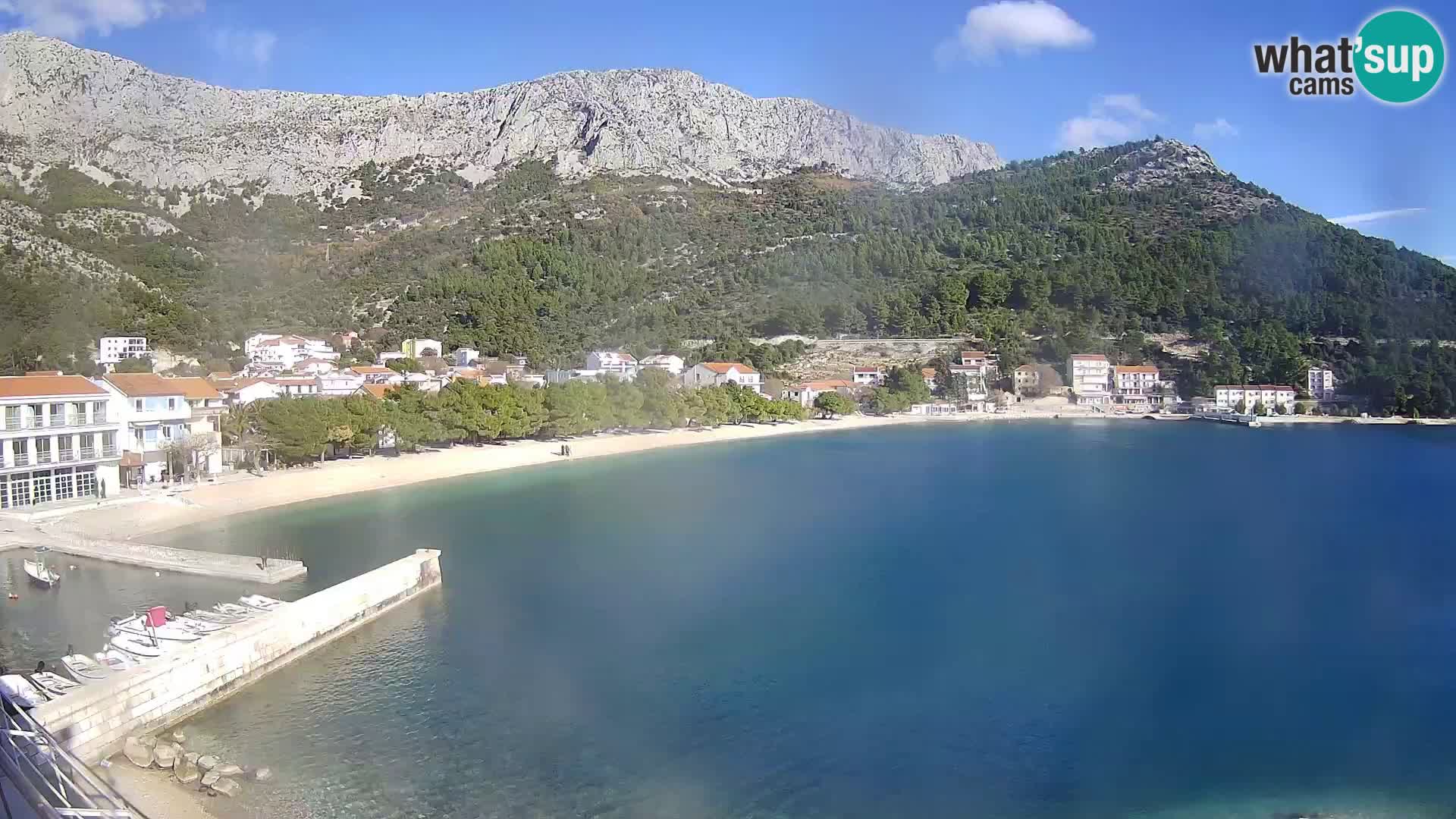 Spletna kamera v živo Drvenik – Makarska – Dalmacija – Hrvaška