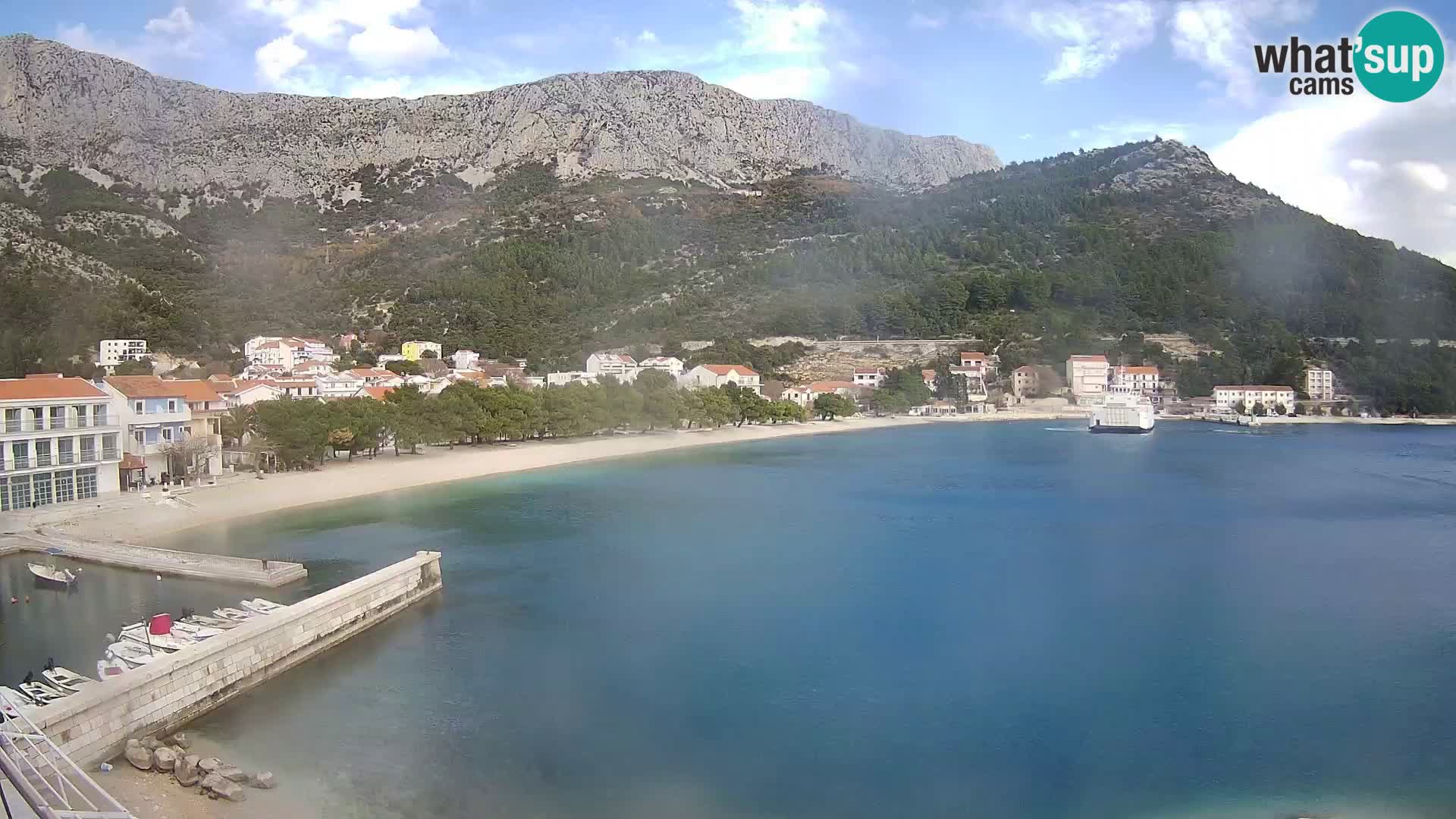 Live webcam Drvenik – Makarska – Dalmazia – Croazia