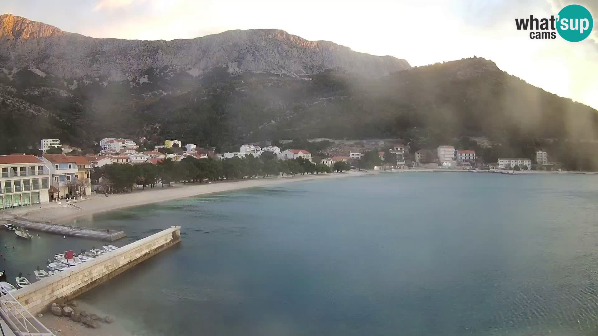 Spletna kamera v živo Drvenik – Makarska – Dalmacija – Hrvaška