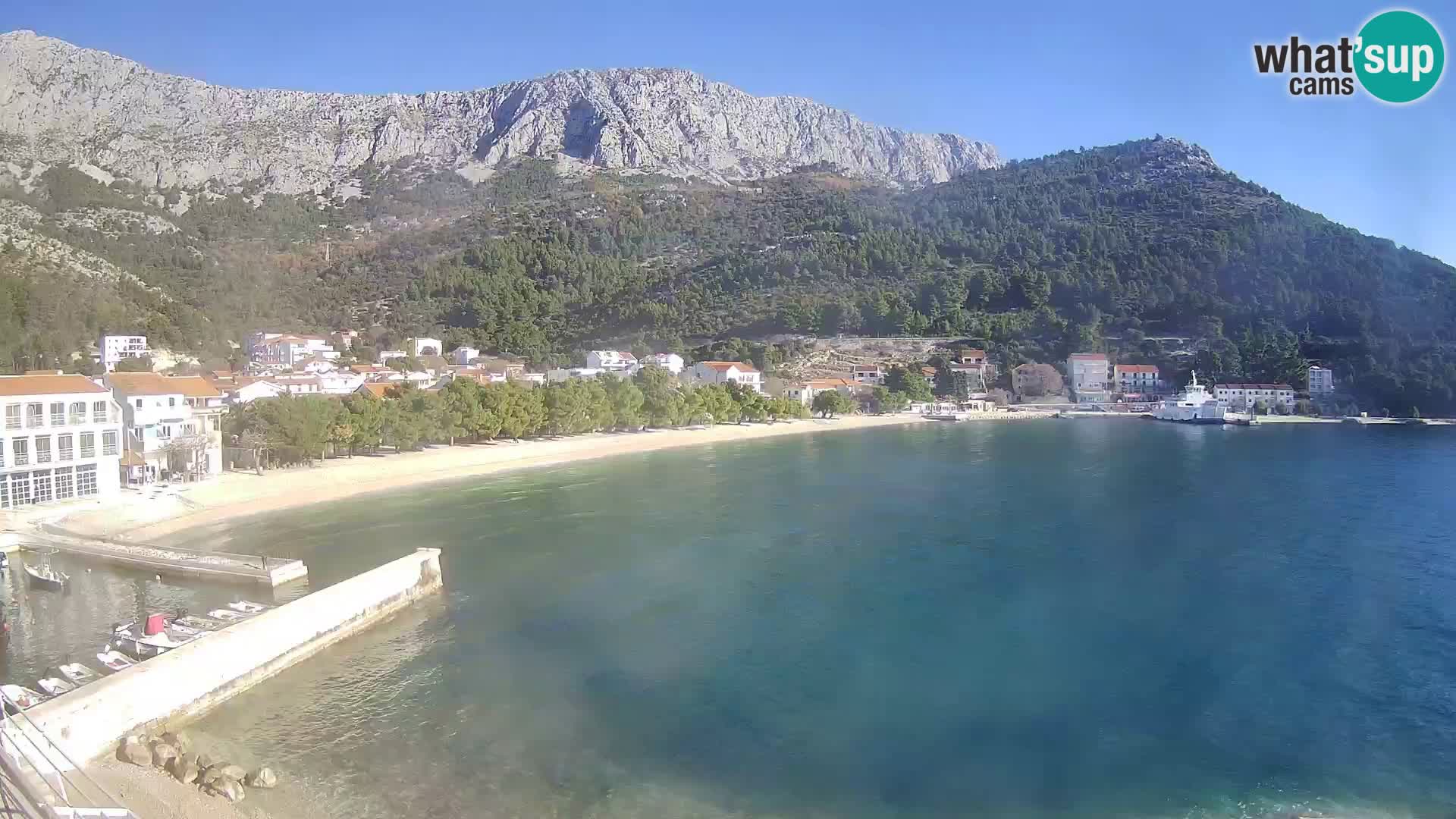 Spletna kamera v živo Drvenik – Makarska – Dalmacija – Hrvaška