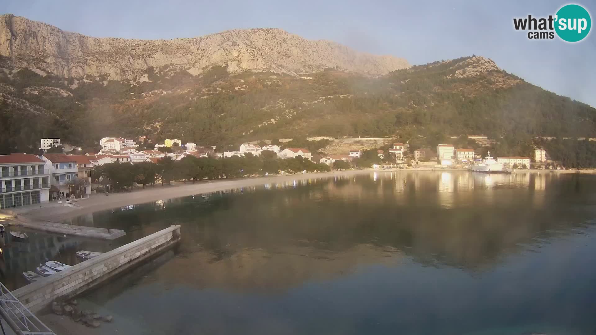 Spletna kamera v živo Drvenik – Makarska – Dalmacija – Hrvaška