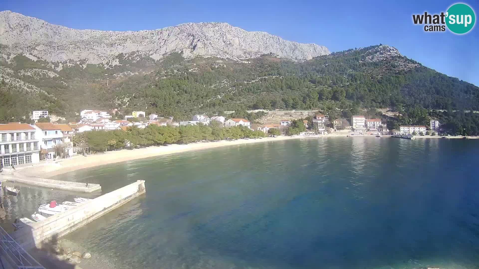 Spletna kamera v živo Drvenik – Makarska – Dalmacija – Hrvaška