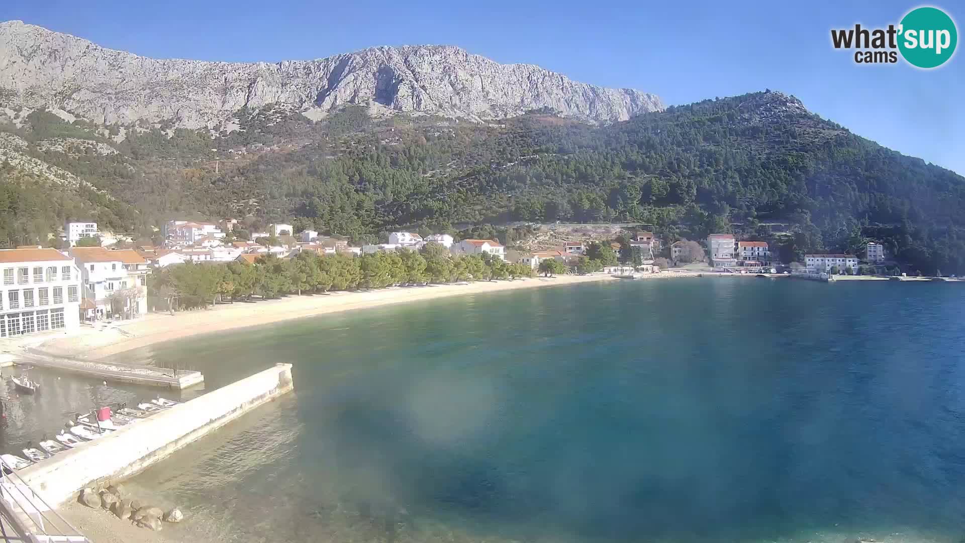 Spletna kamera v živo Drvenik – Makarska – Dalmacija – Hrvaška