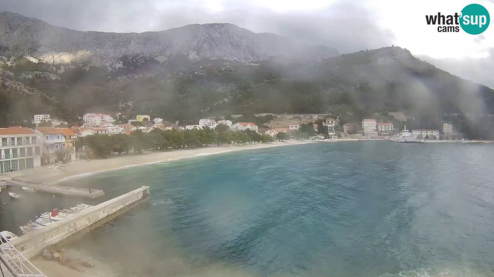 Spletna kamera v živo Drvenik – Makarska – Dalmacija – Hrvaška