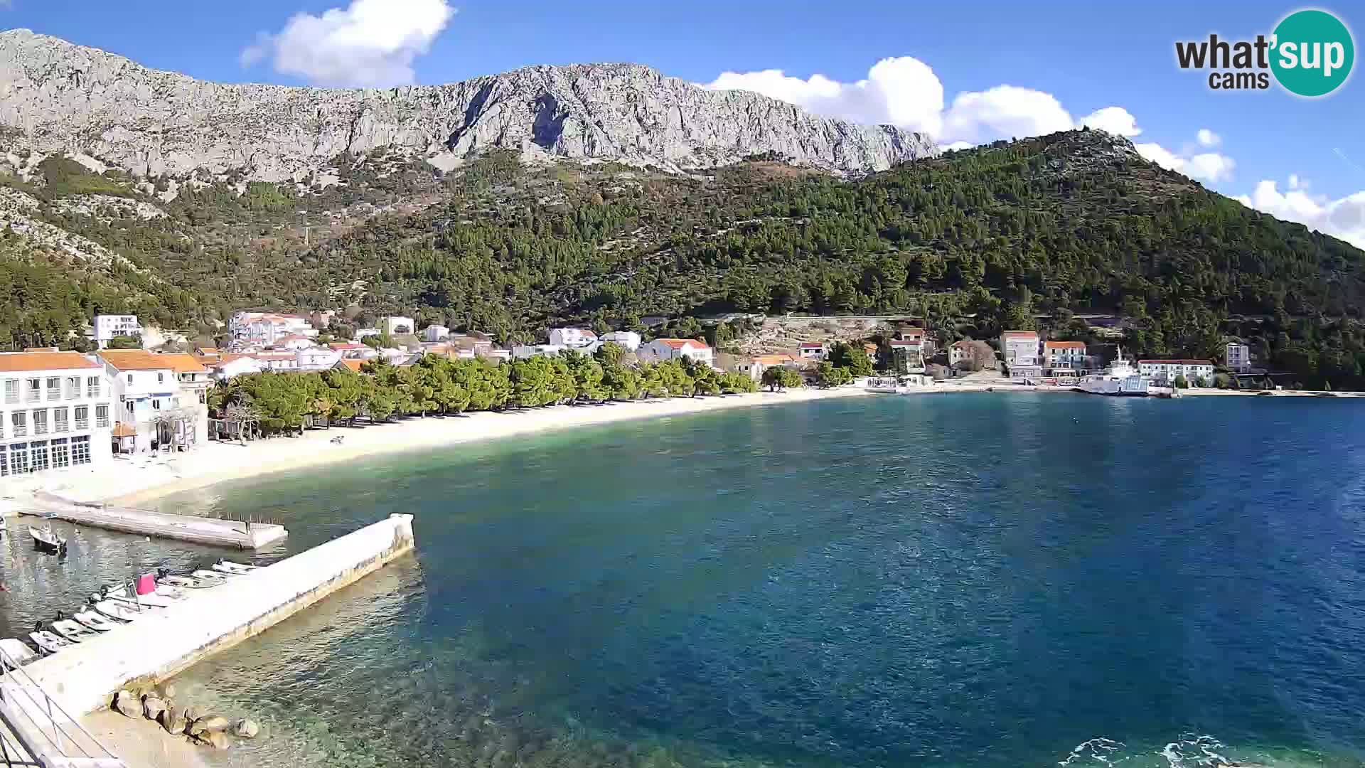 Spletna kamera v živo Drvenik – Makarska – Dalmacija – Hrvaška