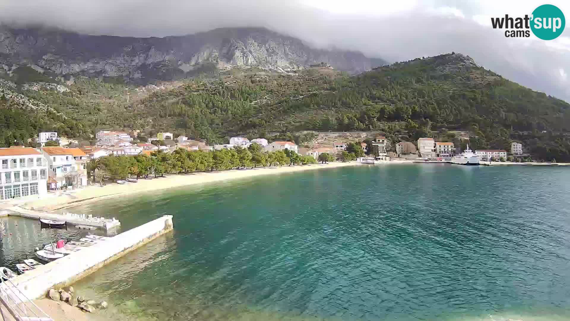 Spletna kamera v živo Drvenik – Makarska – Dalmacija – Hrvaška