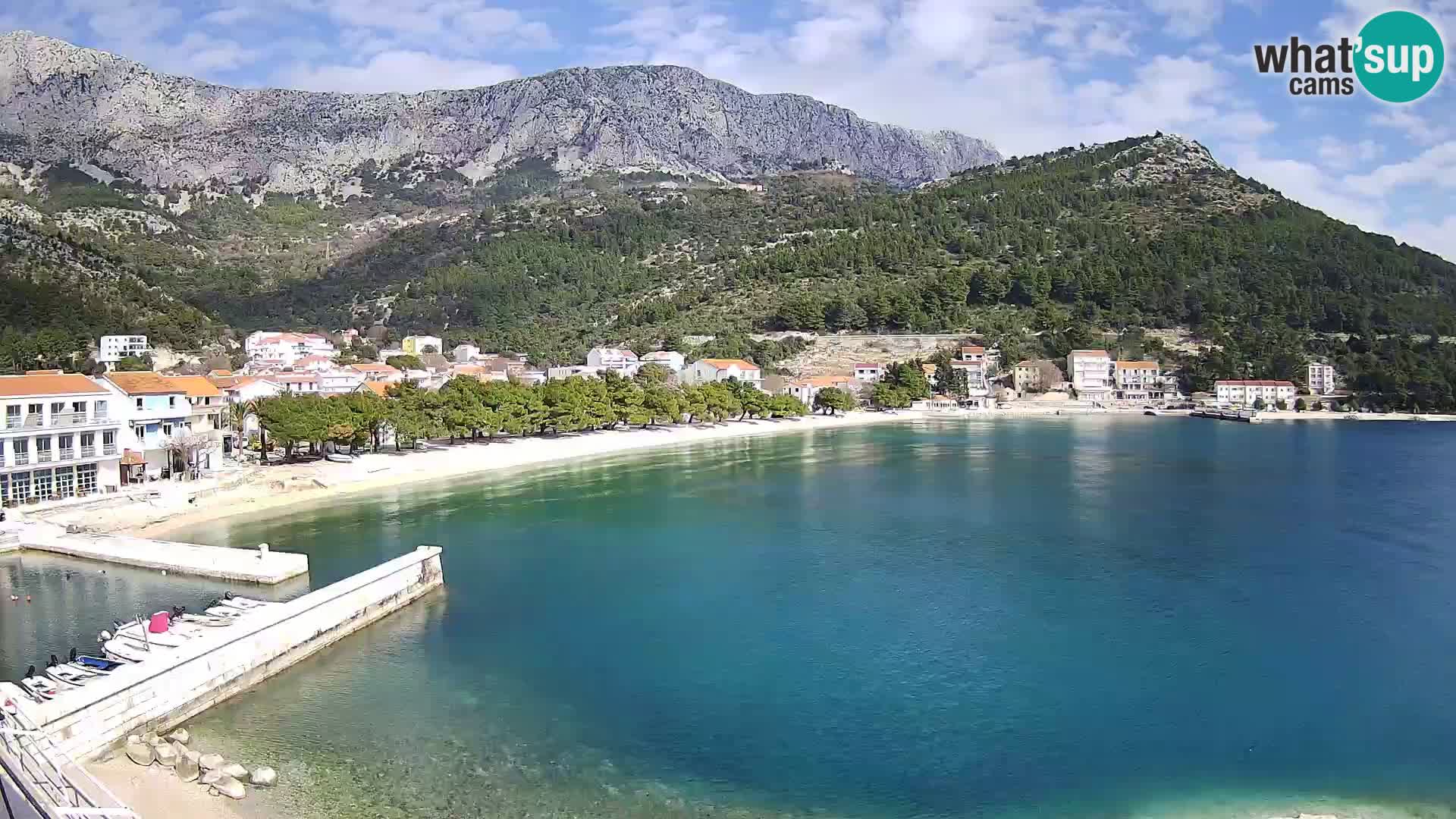 Spletna kamera v živo Drvenik – Makarska – Dalmacija – Hrvaška