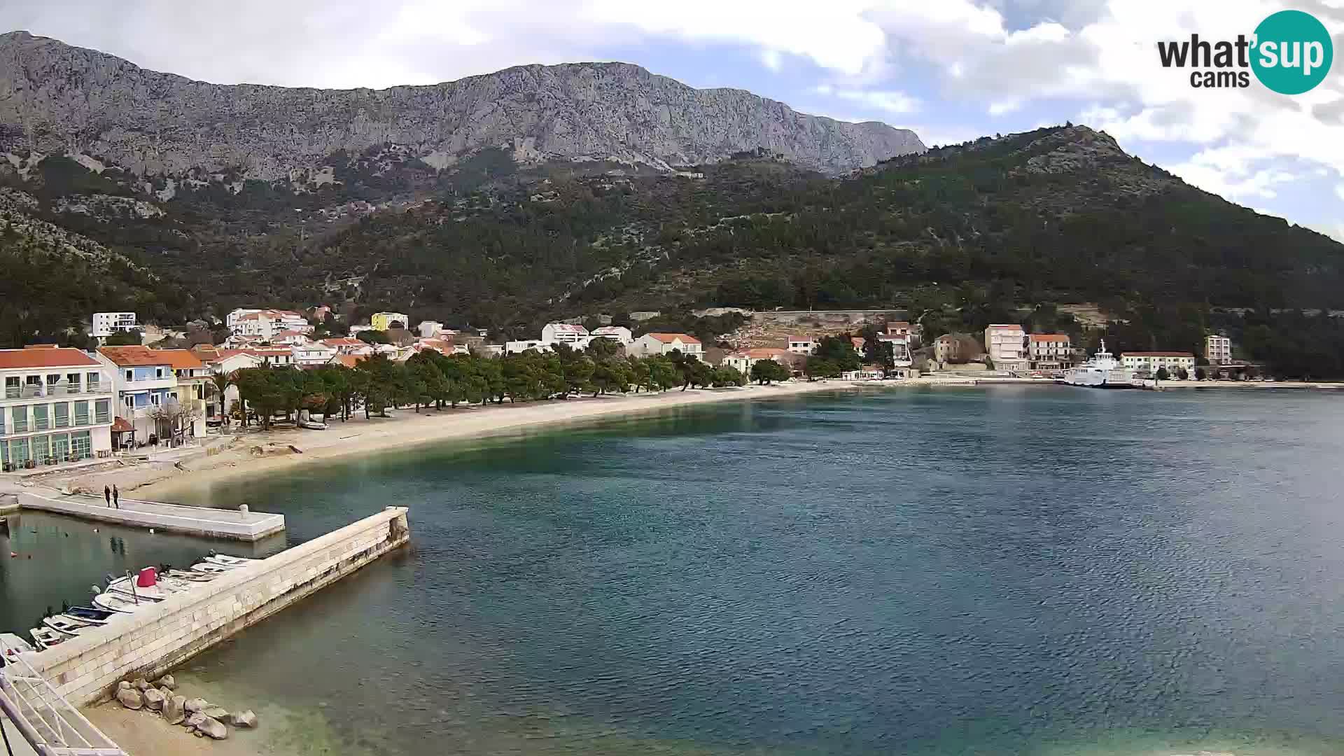 Spletna kamera v živo Drvenik – Makarska – Dalmacija – Hrvaška