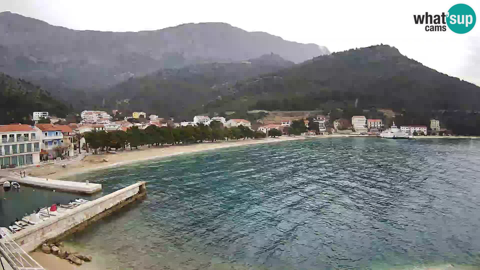 Spletna kamera v živo Drvenik – Makarska – Dalmacija – Hrvaška