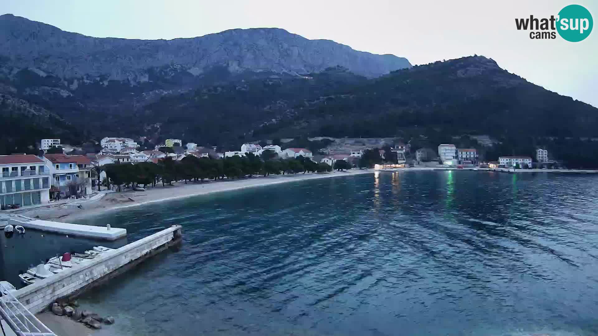 Spletna kamera v živo Drvenik – Makarska – Dalmacija – Hrvaška