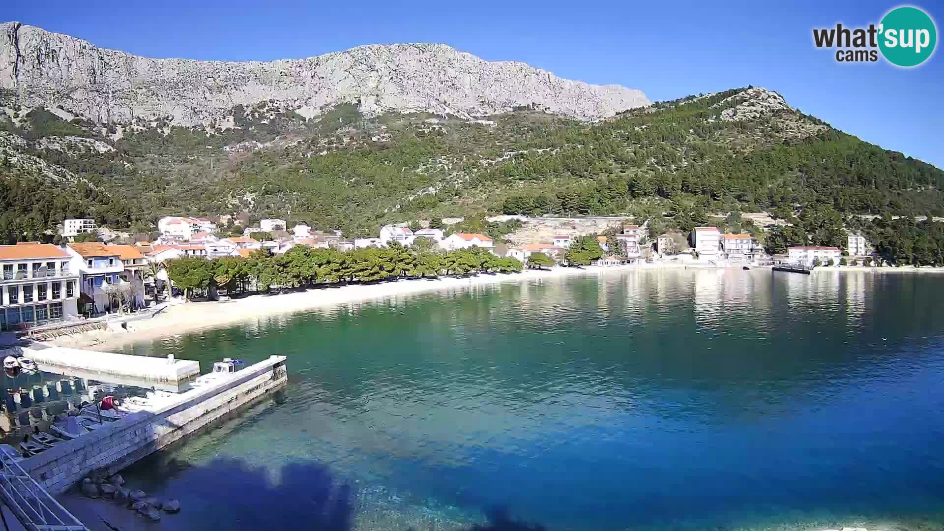 Spletna kamera v živo Drvenik – Makarska – Dalmacija – Hrvaška