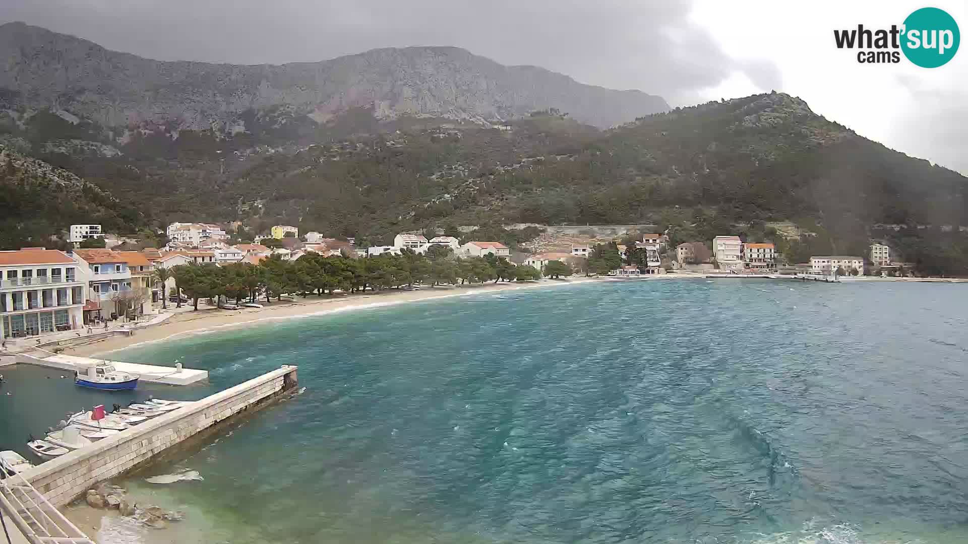 Spletna kamera v živo Drvenik – Makarska – Dalmacija – Hrvaška