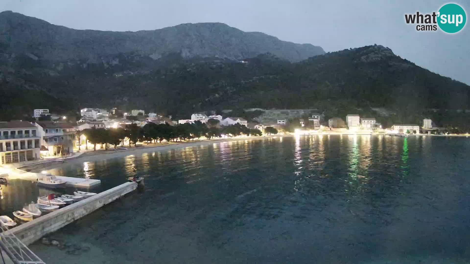 Spletna kamera v živo Drvenik – Makarska – Dalmacija – Hrvaška