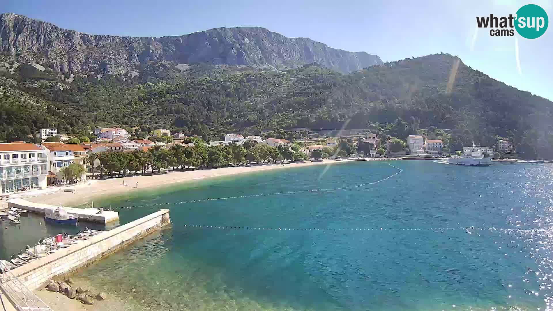 Spletna kamera v živo Drvenik – Makarska – Dalmacija – Hrvaška