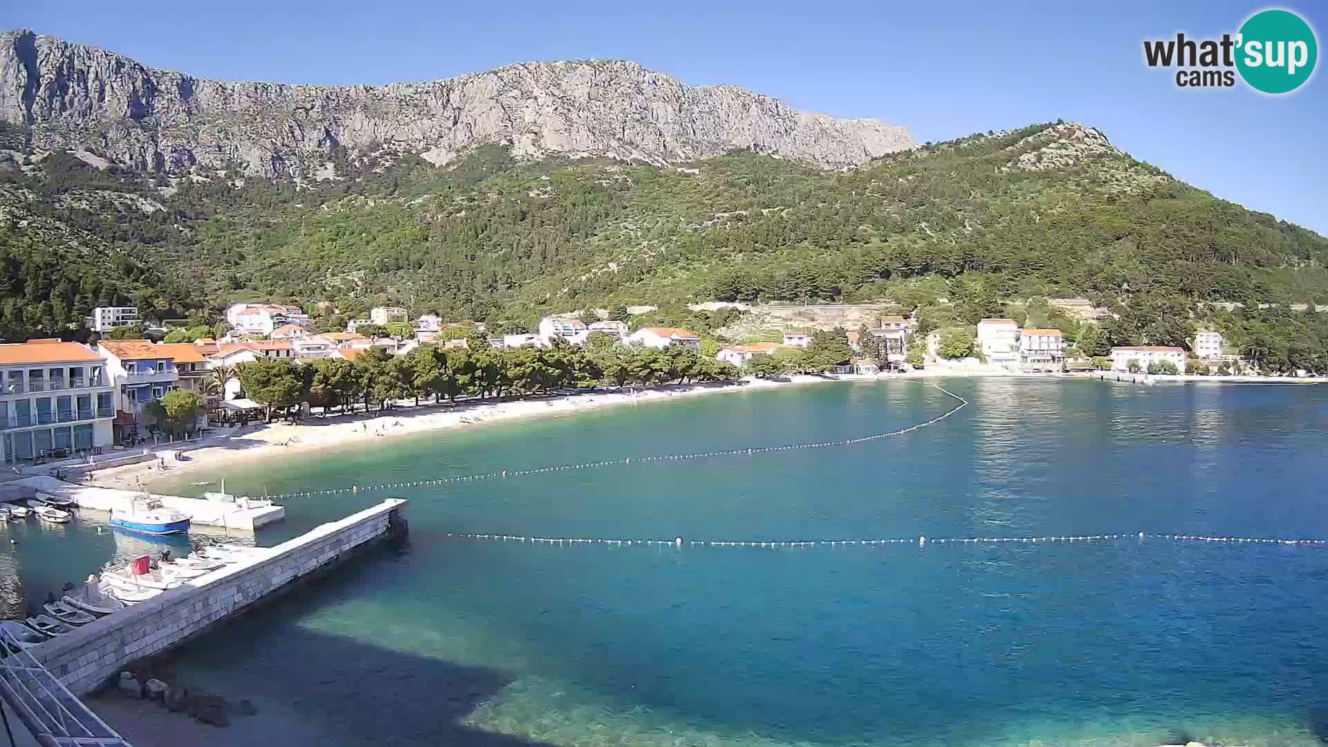 Spletna kamera v živo Drvenik – Makarska – Dalmacija – Hrvaška