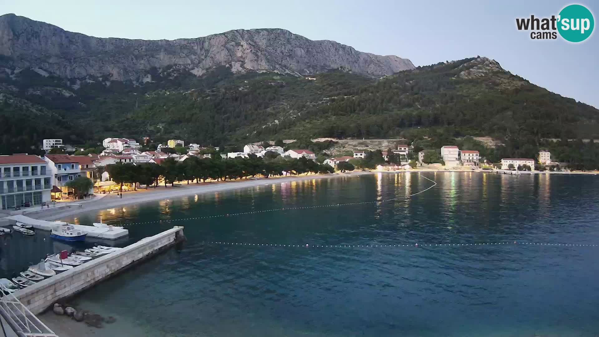 Spletna kamera v živo Drvenik – Makarska – Dalmacija – Hrvaška
