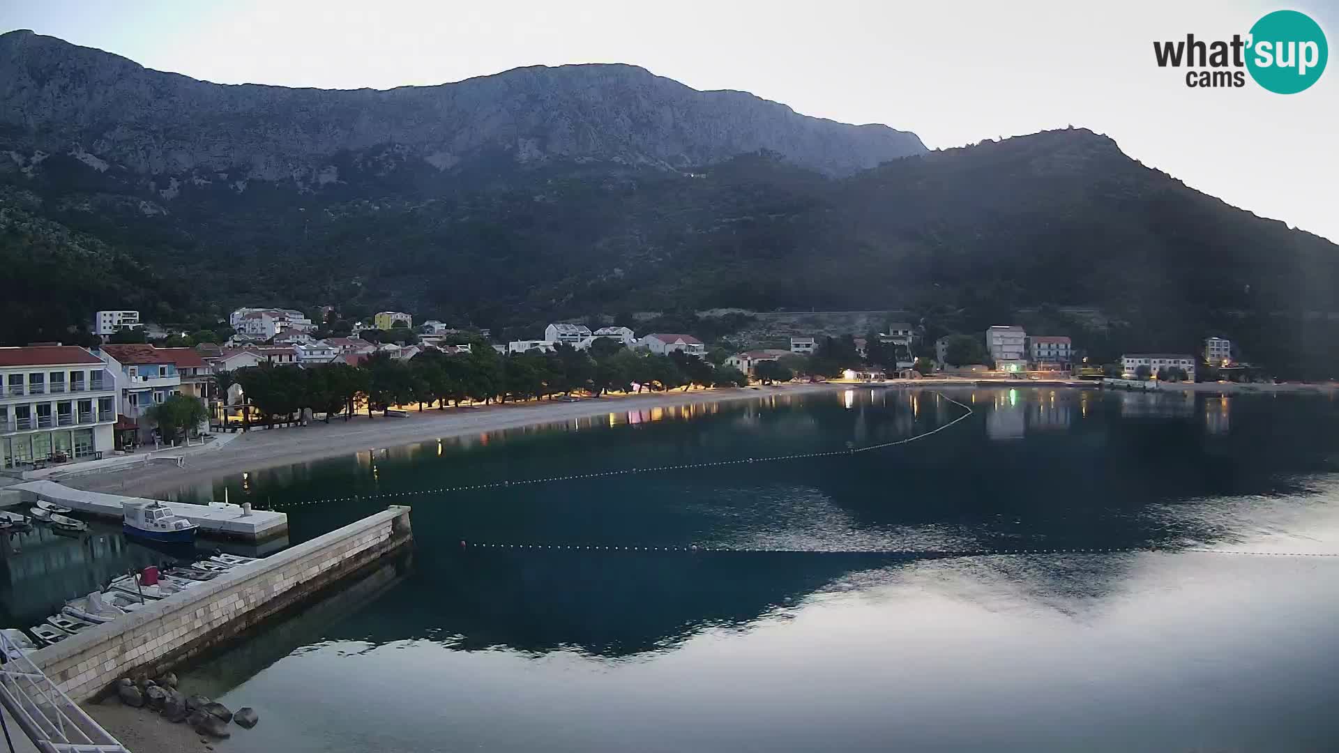 Spletna kamera v živo Drvenik – Makarska – Dalmacija – Hrvaška
