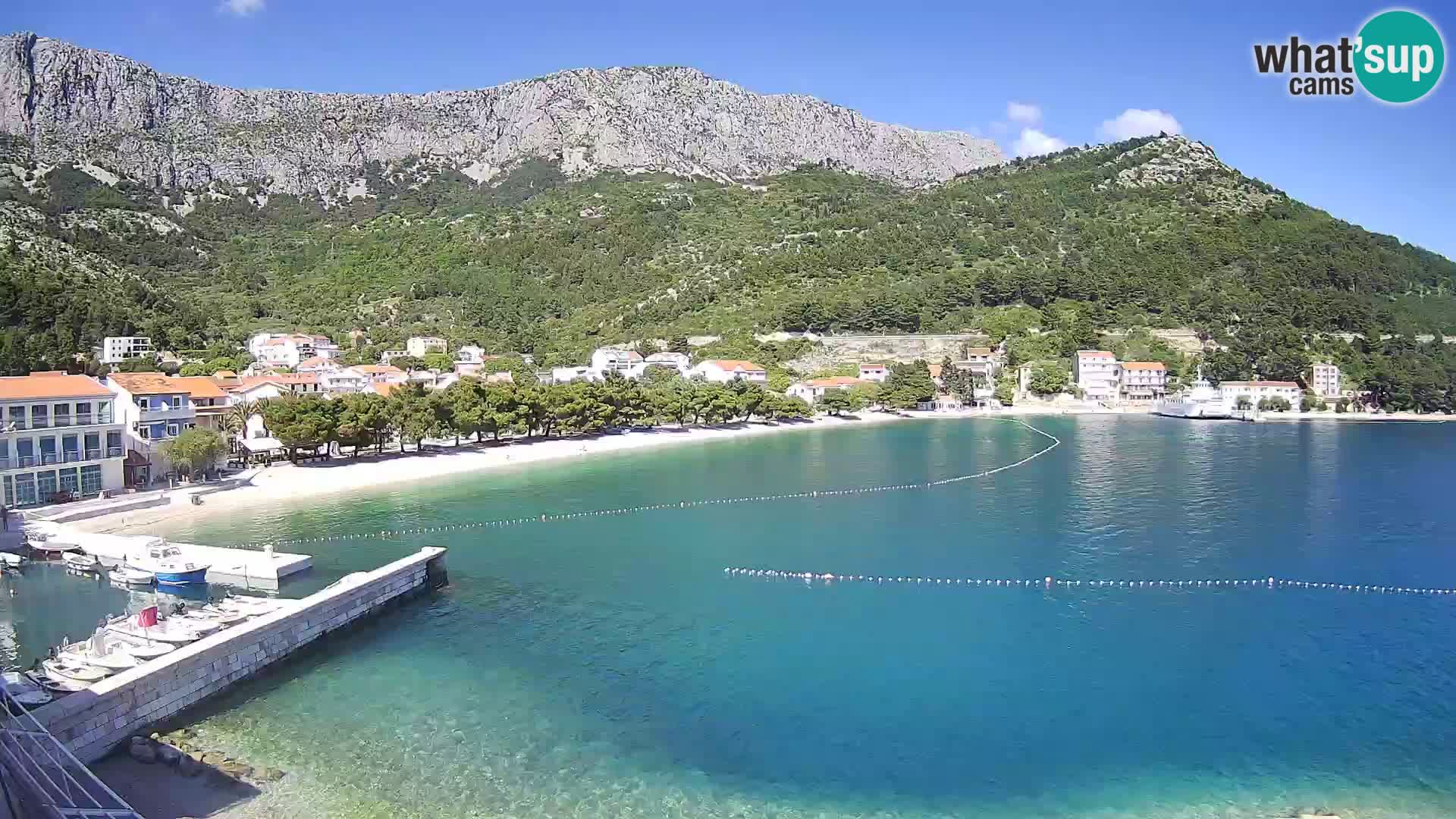 Spletna kamera v živo Drvenik – Makarska – Dalmacija – Hrvaška